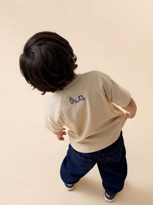 Unisex Deck Chair Organic Cotton Embroidered Tee
