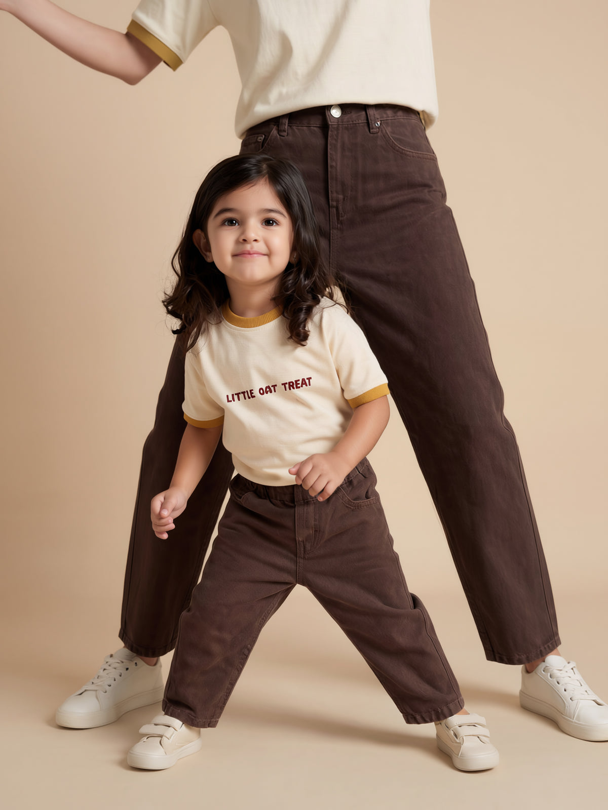 Unisex Little Oats Treat Ringer Organic Tee