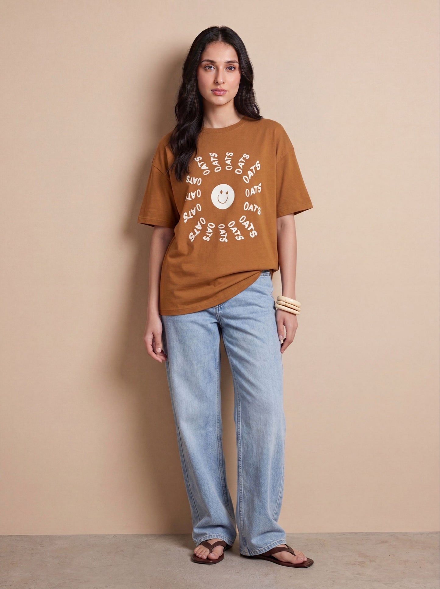 Adults Unisex Oats Original Organic Cotton Tee
