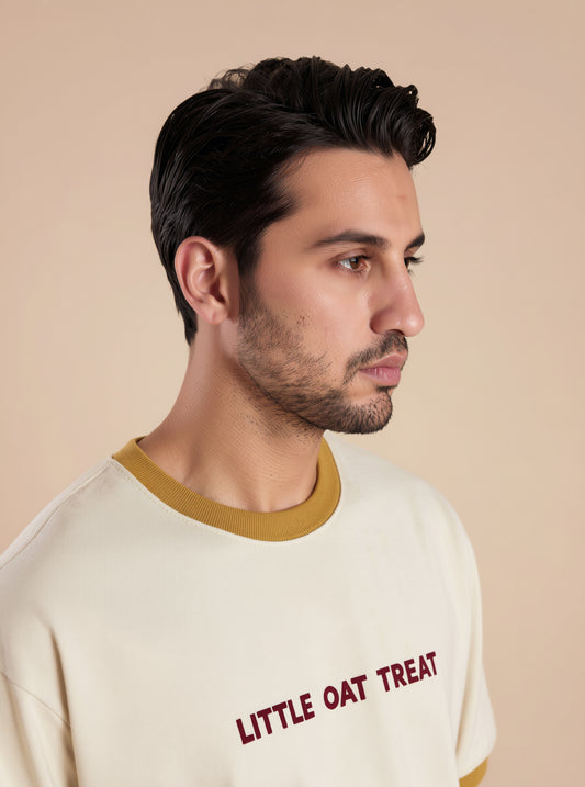 Adults Unisex Little Oats Treat Organic Tee