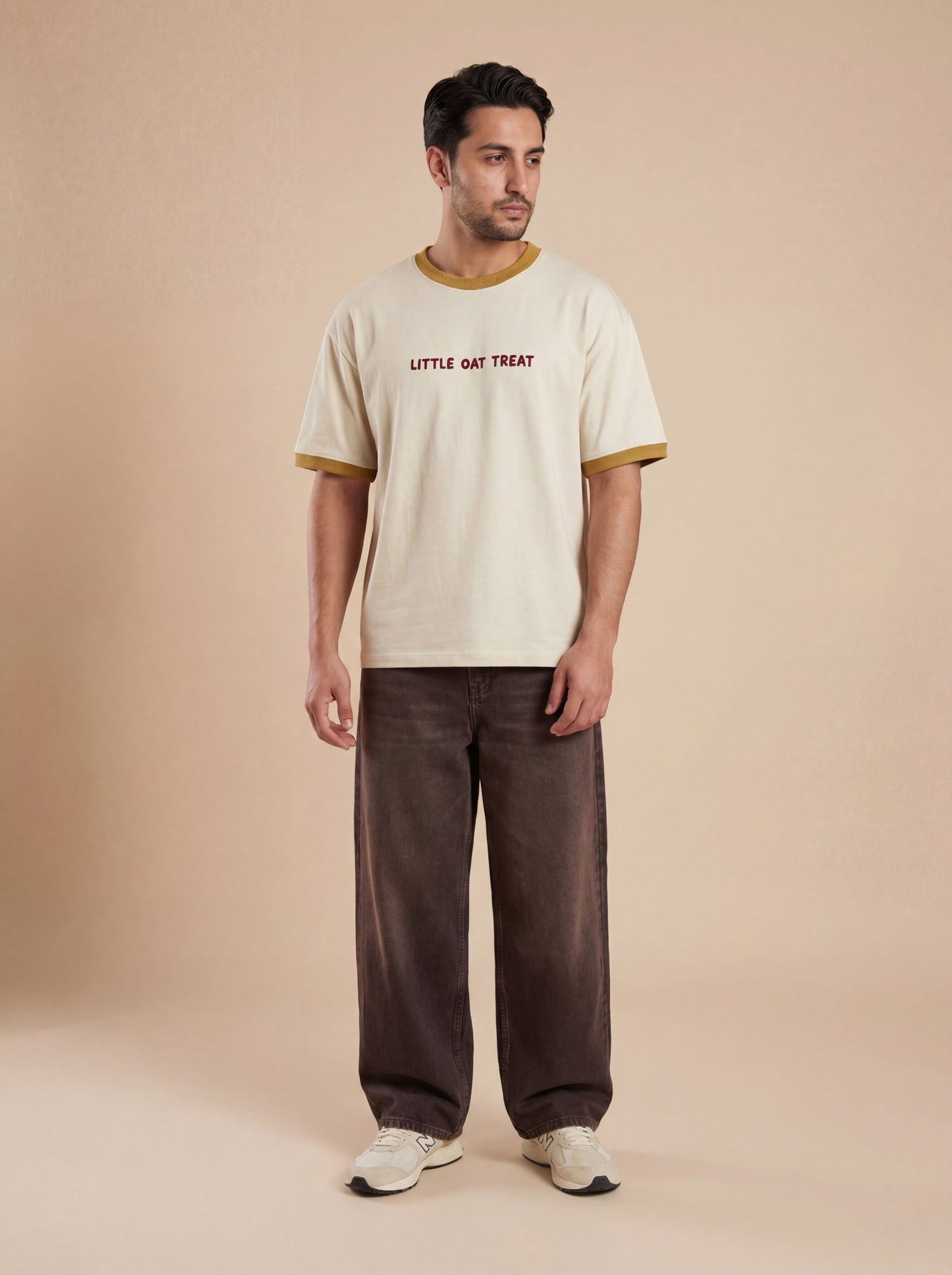 Adults Unisex Little Oats Treat Organic Tee