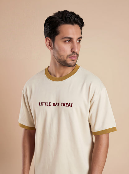 Adults Unisex Little Oats Treat Organic Tee