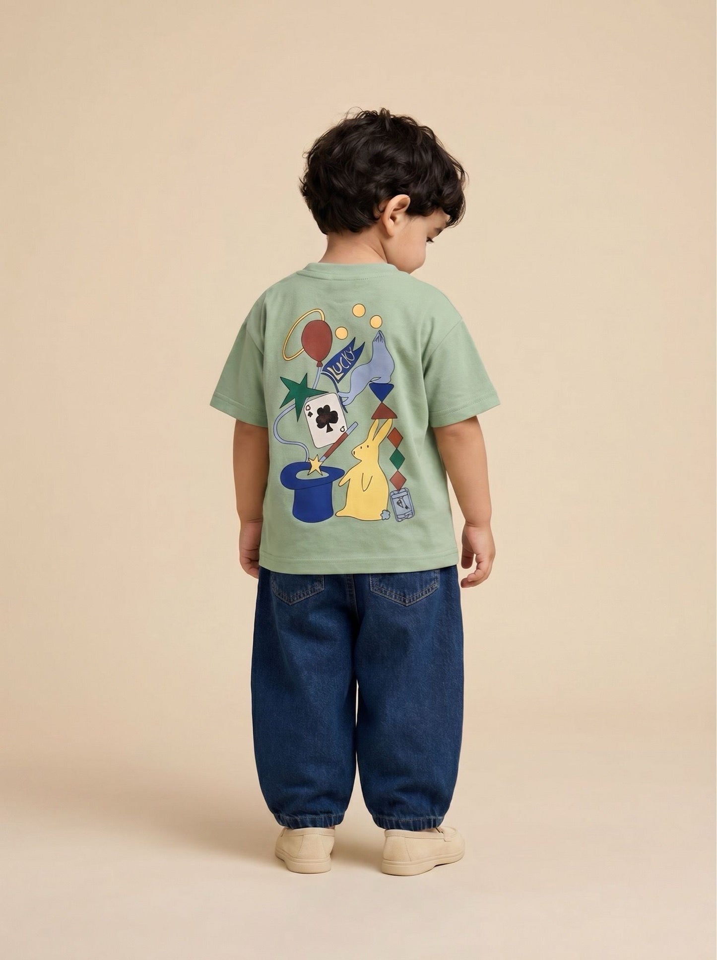 Unisex Lucky Bunny Organic Cotton Tee