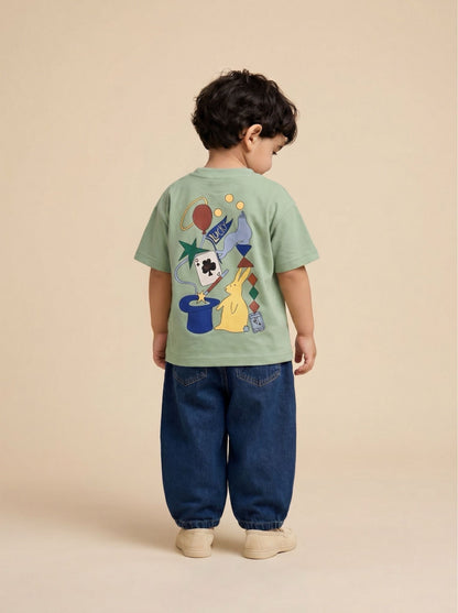 Unisex Lucky Bunny Organic Cotton Tee