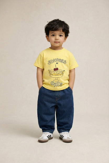 Unisex Sundaes Organic Cotton Tee