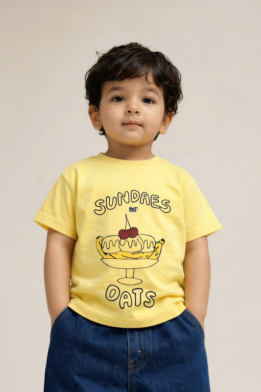 Unisex Sundaes Organic Cotton Tee