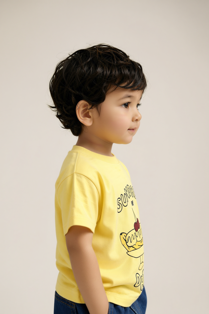 Unisex Sundaes Organic Cotton Tee
