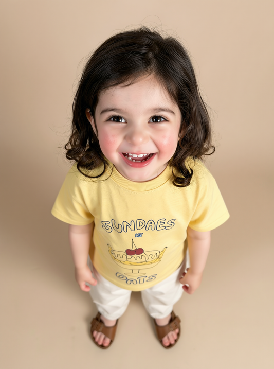 Unisex Sundaes Organic Cotton Tee