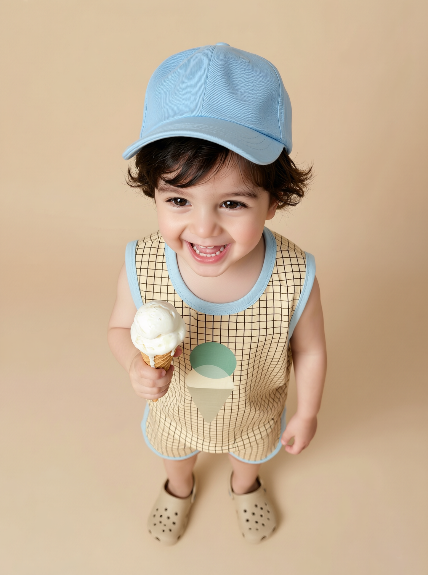 Unisex Waffle Matching Set Organic Cotton