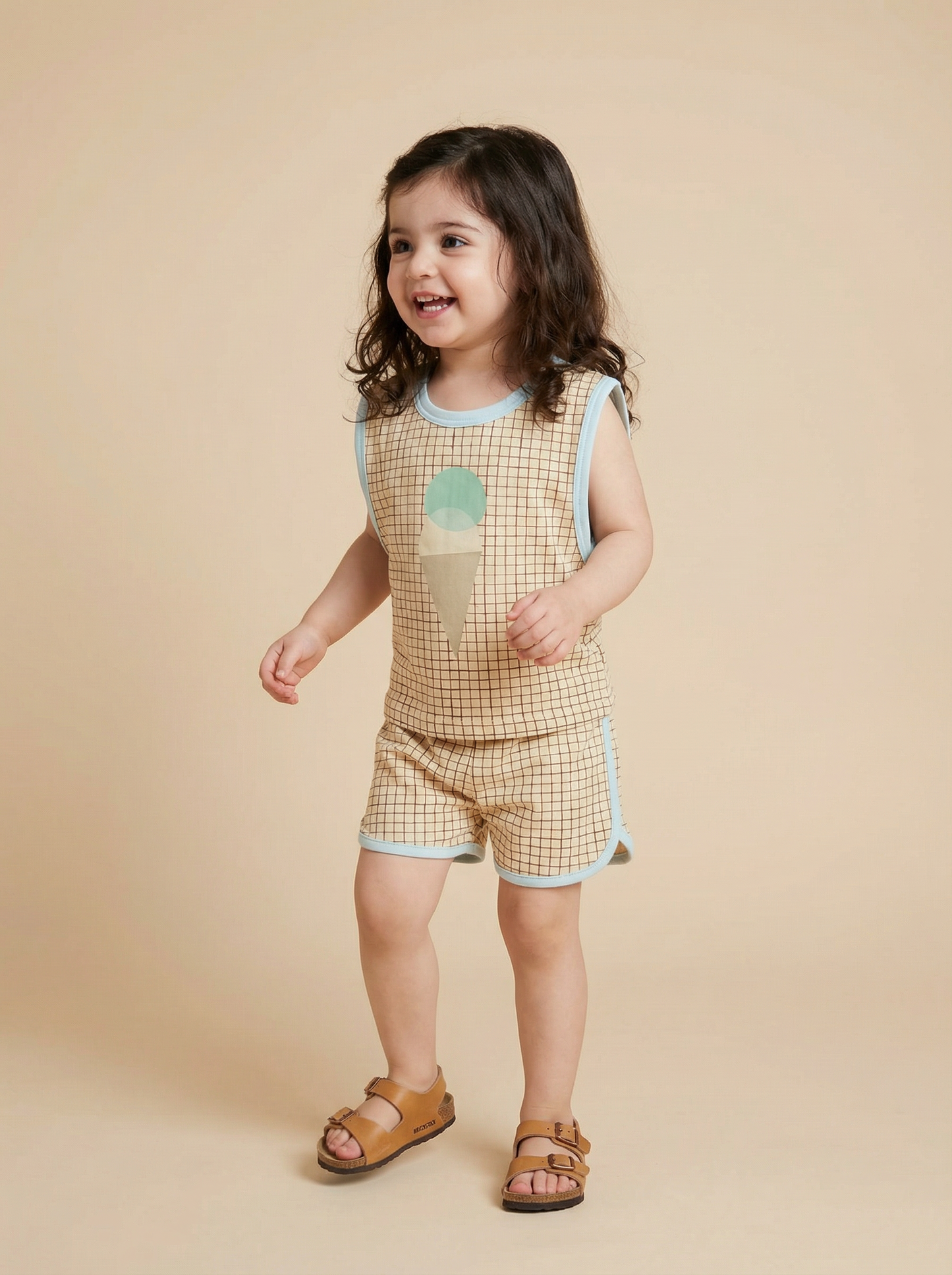 Unisex Waffle Matching Set Organic Cotton