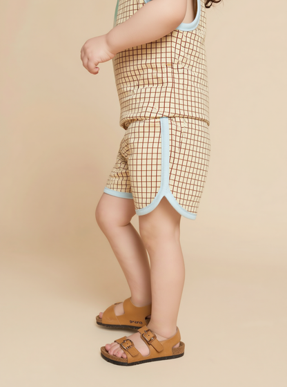 Unisex Waffle Matching Set Organic Cotton